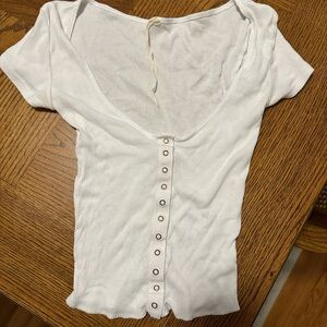 Are You Am I button up top